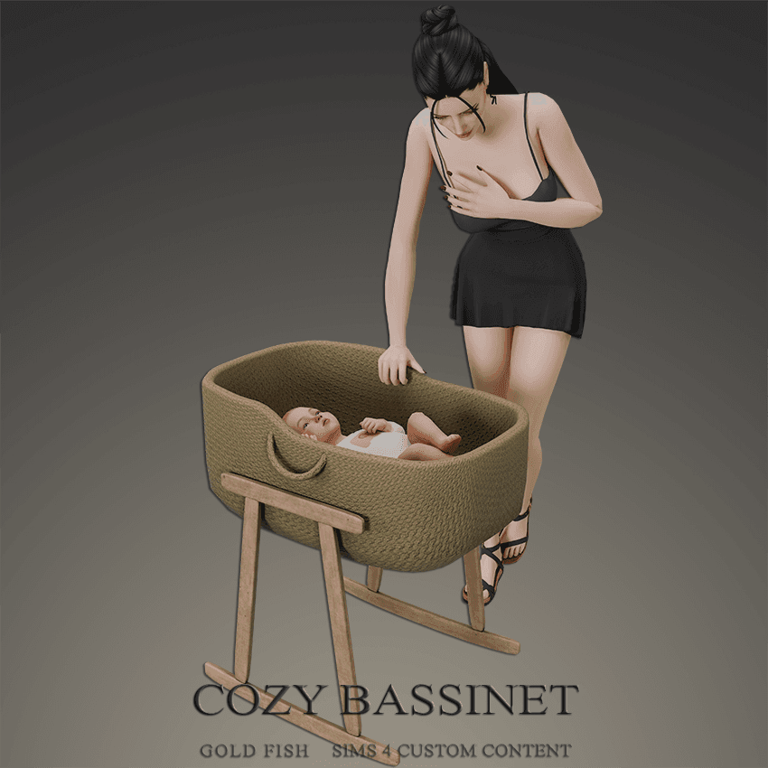 Скриншот мода Люлька Cozy Bassinet